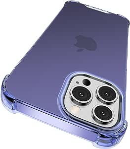 ORIbox for iPhone 13 Pro Max Case Purple, with 4 Corners Shockproof Protection,iPhone 13 Pro Max Purple Case for Women Men Girls Boys Kids, Case for iPhone 13 Pro Max Phone Purple