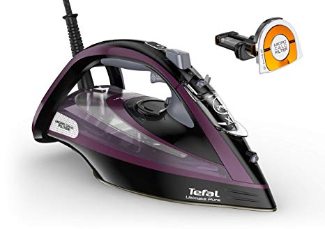 Tefal FV9830 Ultimate Pure Steam Iron, Purple/Black