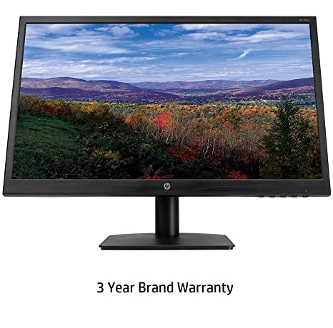 HP 21.5 inch (54.6 cm) Full HD Anti Glare Surveillance Monitor - Wall Mountable with HDMI and VGA Ports, TN Panel, 60Hz- HP 22yh Display -2QU15AA (Black)