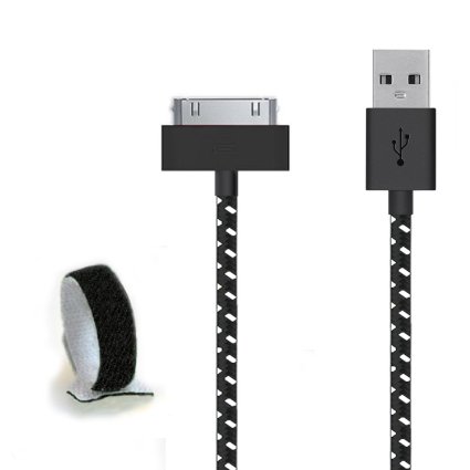 Go Beyond (TM) 10 Feet/ 3 Meters 30 Pin USB Charging/Data Sync Cable for Apple iPod, iPhone, and iPad (Black)