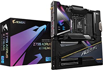 GIGABYTE Z790 AORUS Xtreme (LGA 1700/ Intel Z790/ EATX/ DDR5/ M.2/ PCIe 5.0/ USB 3.2 Gen2X2 Type-C/Intel WiFi 6E/ Marvell AQtion 10GbE LAN/Q-Flash Plus/EZ-Latch Plus/Gaming Motherboard)