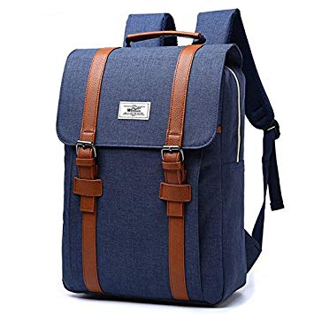 Laptop Backpack For 15 Inch Laptop With Waterproof Nylon For Men And Women Casual Laptop Bag Anti Theft(Blue)