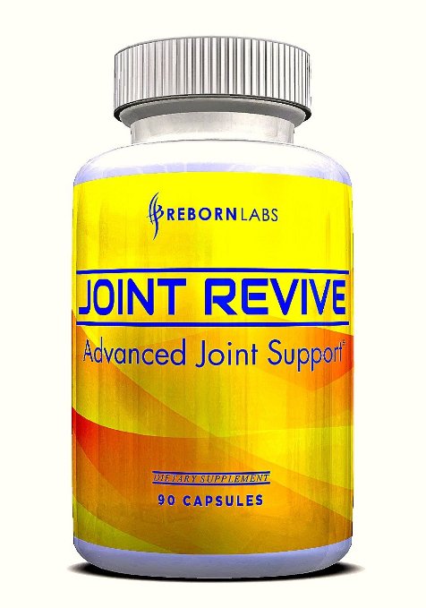 Joint Supplement With Glucosamine & Chondroitin For Fast-Acting Relief & Support - Contains MSM, Turmeric Curcumin | 90 Capsules | 30-Day Joint Support Complex