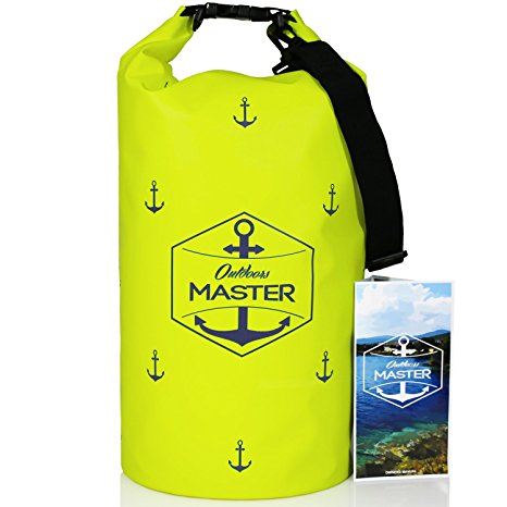 Outdoors MASTER Dry Bag - Floating Waterproof Bag for Boating, Sailing, Kayaking, Stand Up Paddle Boarding