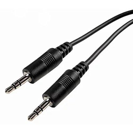 Top-spring 3.5mm Stereo Cable Extension Male to Male 6 feet