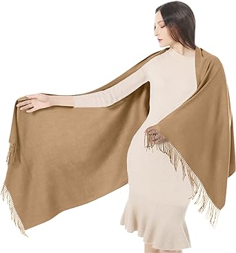 TwoYek Womens Scarf Pashmina Shawls and Wraps for Evening Dress Wedding Bridesmaid Gift