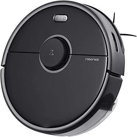 roborock S5 MAX Robot Vacuum and Mop Cleaner, Self-Charging Robotic Vacuum, Lidar Navigation, Selective Room Cleaning, No-mop Zones, 2000Pa Powerful Suction, 180mins Runtime, Works with Alexa