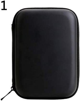 Shineweb Mini Protector Case Cover Pouch for 2.5 Inch USB External HDD Hard Disk Drive Black