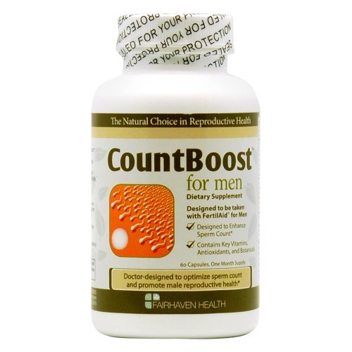 Fairhaven Health, CountBoost for Men, 60 Capsules (60 Capsules, 1 Month Supply) by Fairhaven Health