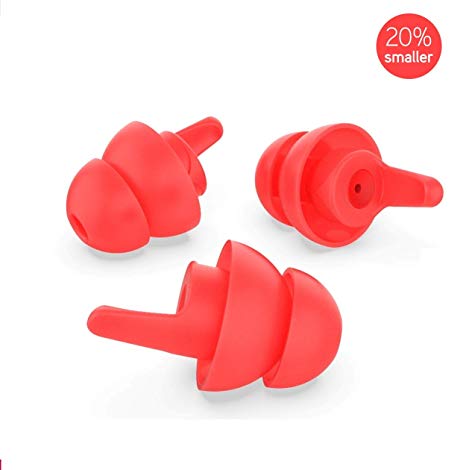 EarPeace Safety Ear Plugs - Noise Reduction and High Fidelity Hearing Protection for DIY Projects, Construction and Loud Work Environments (Small, W/o Case)