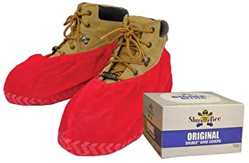 ShuBee Original Shoe Covers, Red (50 Pair)