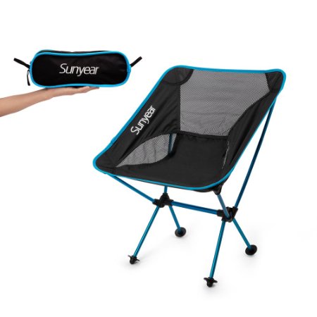 -Innovative Foldable Camp Chair, Stuck-slip-proof Feet, Super Comfort Ultra light Heavy Duty, Perfect for All Types of Outdoor Events