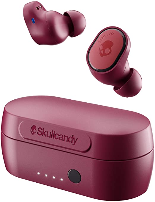 Skullcandy Sesh Evo True Wireless In-Ear Earbud - Deep Red