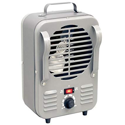 Homebasix LH872 Mini Milk House Heater, 750/1500-watt