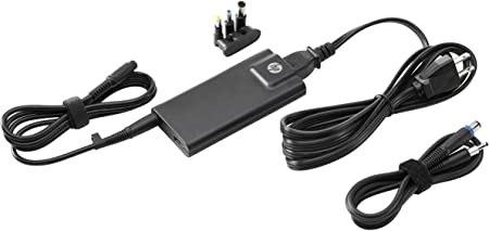 HP 65W Slim AC Adapter, Black