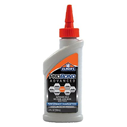 Elmer's E7502 4-Ounce Advanced ProBond Advanced Professional Multi-Surface Bond with  100-Percent  Weatherproof Glue