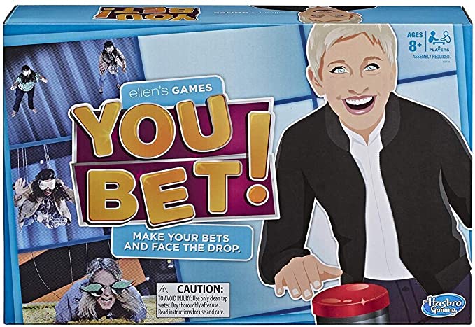 Ellen's Games You Bet Game, Ellen DeGeneres Challenge For 4 Players Ages 8 & Up