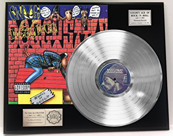 Snoop Dog "Gin And Juice" Platinum LP Record LTD Edition Award Style Collectible Display