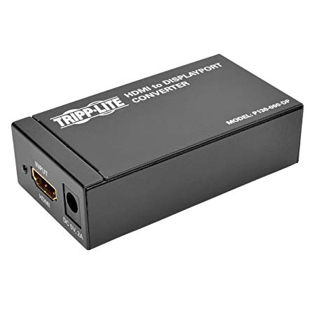 Tripp Lite HDMI/DVI to DisplayPort Active Converter, HDMI to DisplayPort, 1920 x 1200 (1080p), (F/F) (P130-000-DP)