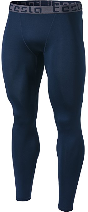 Tesla Men's Compression Pants Baselayer Cool Dry Sports Tights Leggings MUP19 / MUP09 / P16