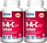 Jarrow Formulas Nac Sustain 600mg 200 Tablets