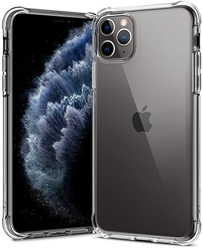 Caseology Solid Flex Crystal for Apple iPhone 11 Pro Max Case (2019) - Crystal Clear