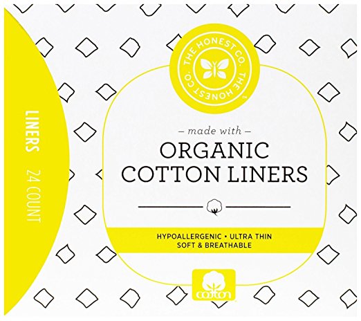 The Honest Company Organic Cotton Liners, 24 Count