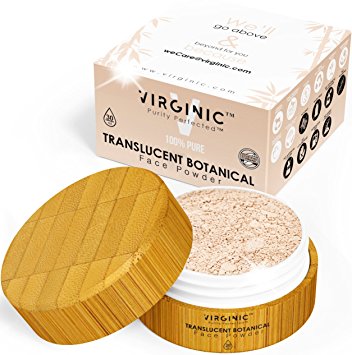 Mineral Face Powder Translucent Loose Matte Setting Foundation Makeup Natural Great Nice Smell For Women Oily Dry Skin Perfect Finish Works All Day Above Organic Vegan Make Up Compact Neutral Oil Free