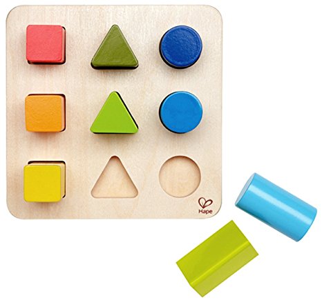 Hape Color and Shape Wooden Block Sorter