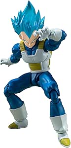 TAMASHII NATIONS - Dragon Ball Super - Super Saiyan God Super Saiyan Vegeta -Unwavering Saiyan Pride-, Bandai Spirits S.H.Figuarts Action Figure