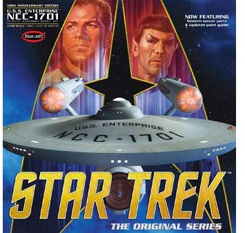 1/350 Star Trek The Original Series Enterprise NCC-1701 50th Anniversary Edition Model Kit