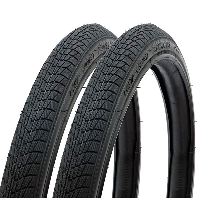 Pair of Fincci Tyre Tyres for BMX or Kids Childs Bike Bicycle 20 x 1.75 47-406
