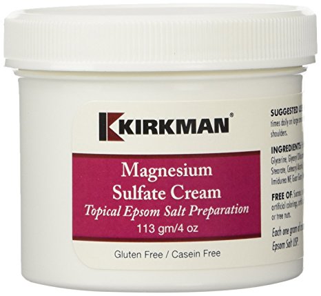 Kirkman Magnesium Sulfate Cream 4 oz Cream