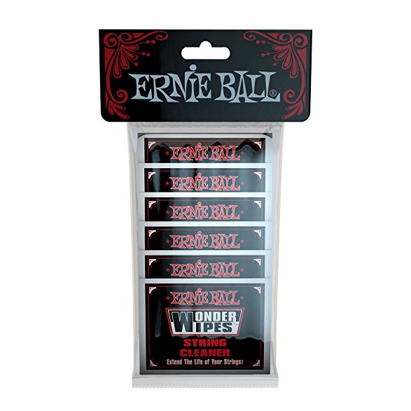 Ernie Ball Wonder Wipes String Cleaner, 20 Pack