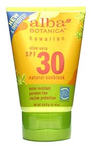 Alba Botanica Sunscreen Spf30 Aloe Vera