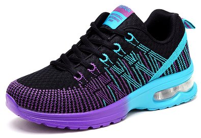 Odema Women's Mesh Sneakers Lace Up Running Shoes