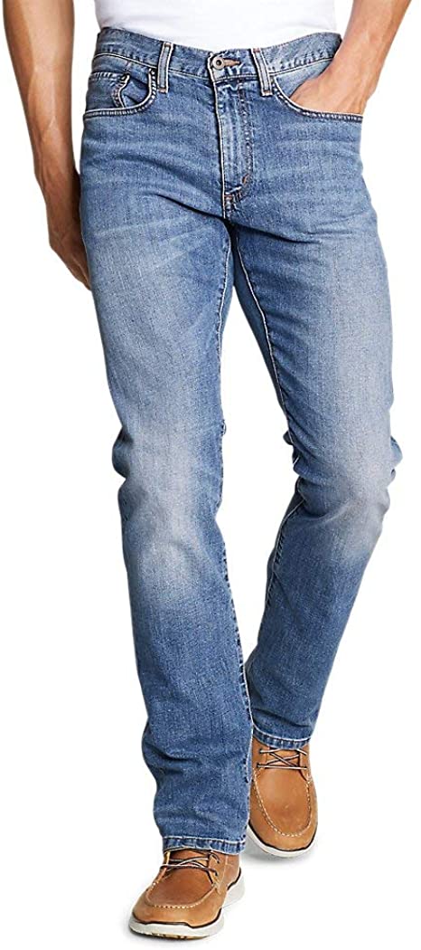 Eddie Bauer Men's Flex Jeans - Straight Fit