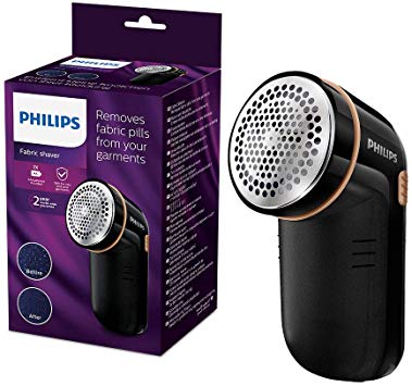 Philips GC026/80 Shaver-GC026/80 Fabric Shaver, Plastic, Black