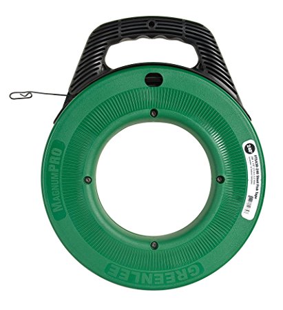 GREENLEE FTS438-240 STEEL FISH TAPE MAGNUMPRO, 1/8" x 240'