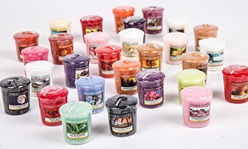 15 x Yankee Candle Votives/Samplers - Random Mixed Set