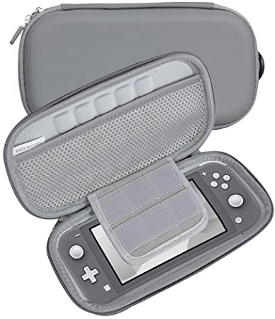 Nintendo Switch Liteワイヤレス コントローラー専用保護収納ケース-Hermitshell (グレー)