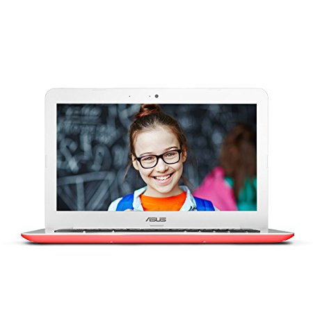 ASUS Chromebook C300SA 13.3 Inch (Intel Celeron, 4GB, 16GB eMMC, Red)