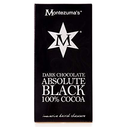 Montezuma'S | Absolute Black 100% Cocoa Bar | 12 x 100g