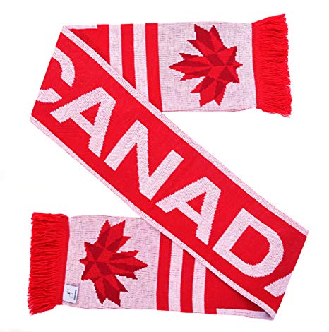 Canada Soccer Knit Scarf