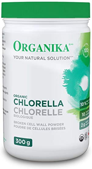 Organika Chlorella Powder (Organic), 300 grams