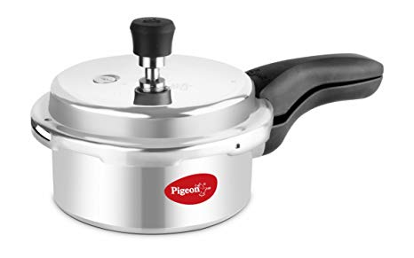 Pigeon by Stovekraft 101 Deluxe Aluminium Pressure Cooker, 2 litres