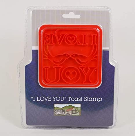 I Love You Toast Stamp