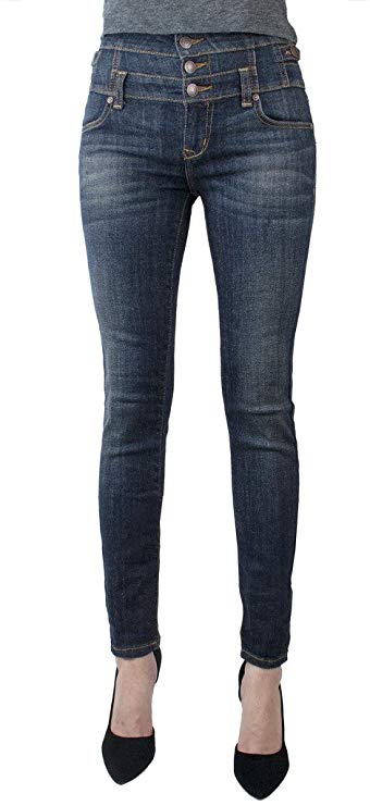 Eunina Women's High Waisted Stretch Skinny Denim Jeans