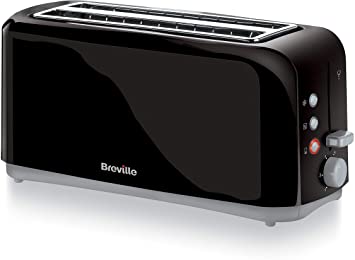 Breville Breville Vtt233 Black 4 Slice Toaster