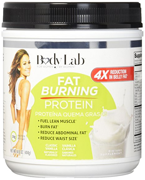 Basic Research FBL Fat Burning Protein Vanilla, 14.6 Ounce